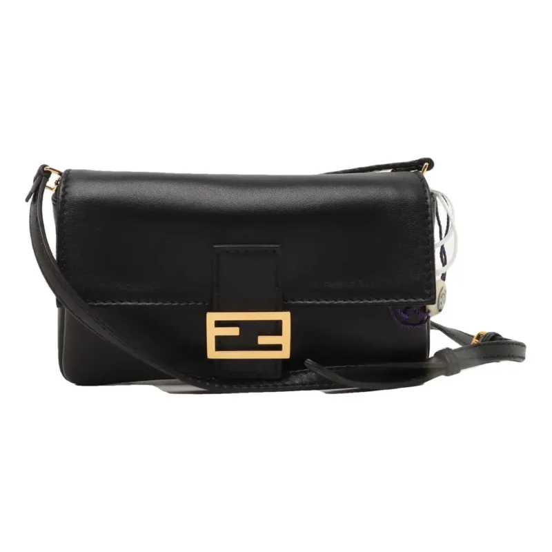 Fendi Black Crossbody Shoulder Bag - Image 8