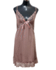 Self Design Shoulder Straps Net Baby Doll With Briefs