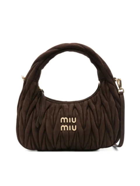 MIU MIU women shoulder bag Coffee Color