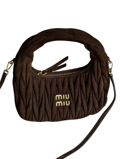 MIU MIU women shoulder bag Coffee Color
