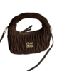 MIU MIU women shoulder bag Coffee Color